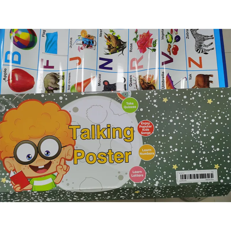 Alphabet ABC, 123 & Music Wall Poster বাচ্চাদের জন্য সেরা উপহার
