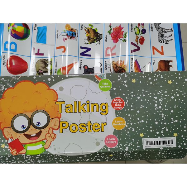 Alphabet ABC, 123 & Music Wall Poster বাচ্চাদের জন্য সেরা উপহার - Image 9